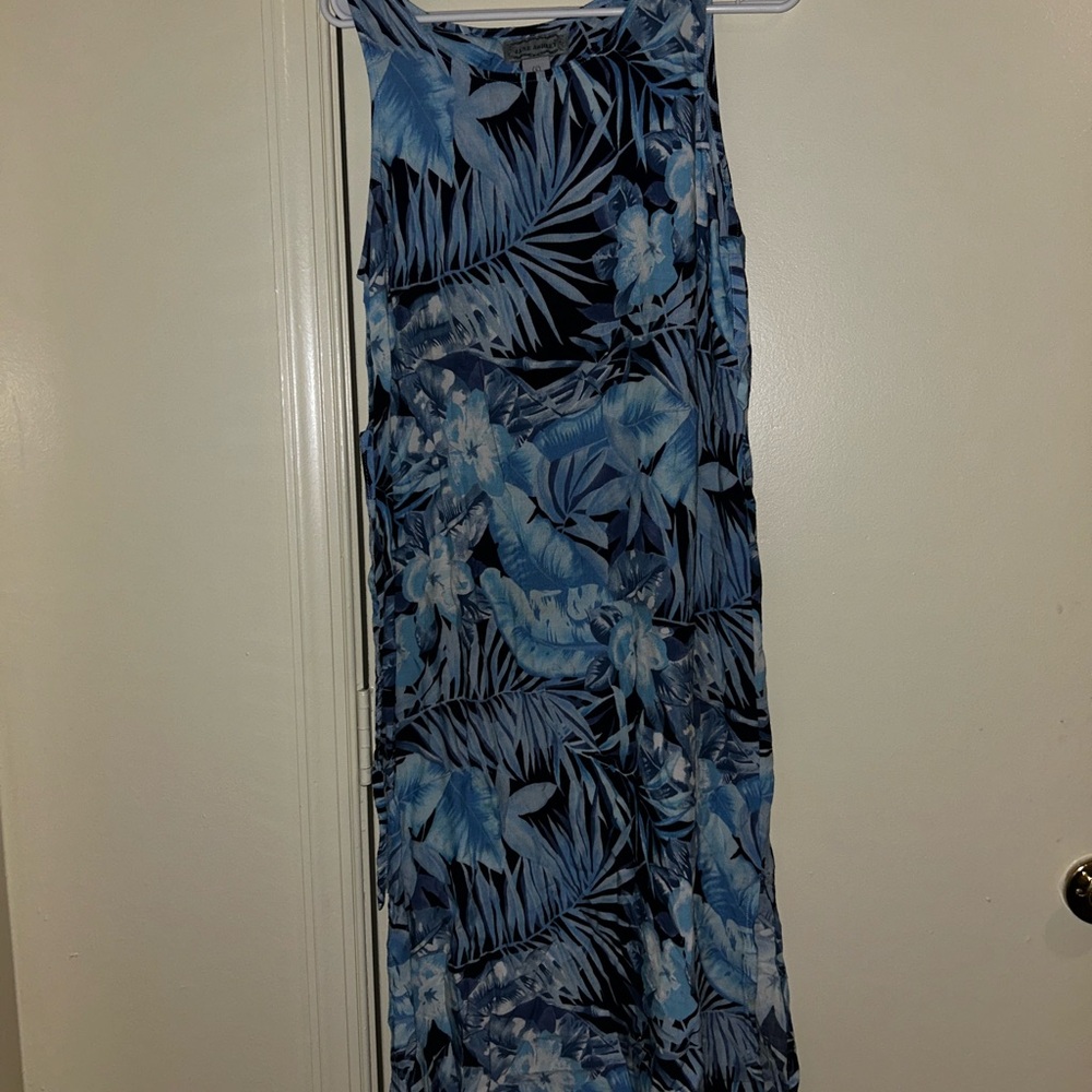 Jane Ashley Blue Floral Maxi Dress